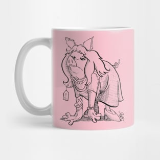 ToughPigs dressed-up pig Mug